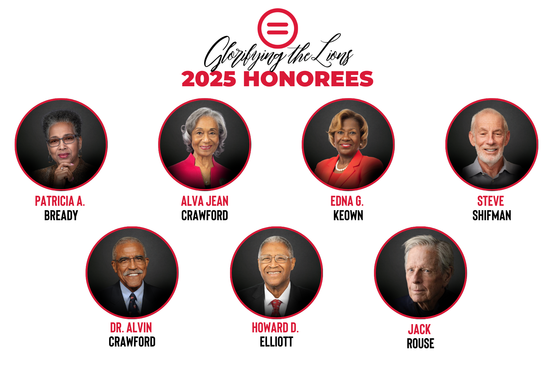 25 Lions Honorees (600 x 400 px)